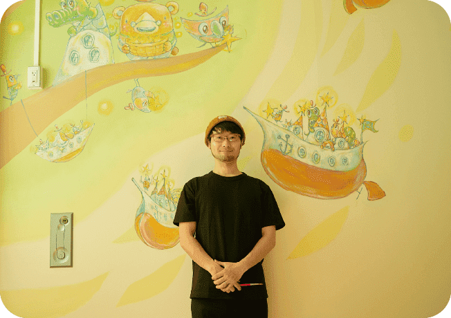 似顔絵セラピー・「医療とアートの学校」